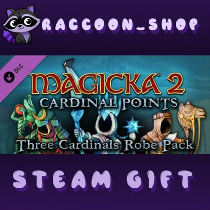 Magicka 2: Three Cardinals Robe Pack DLC * STEAM RU 🔥