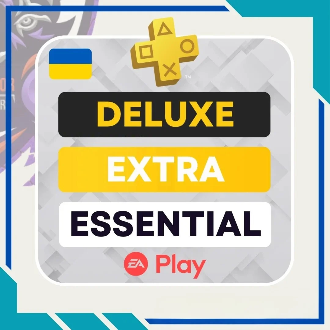 🇺🇦PS+ Ukraine | 1-12M | Deluxe Extra Essential | Fast