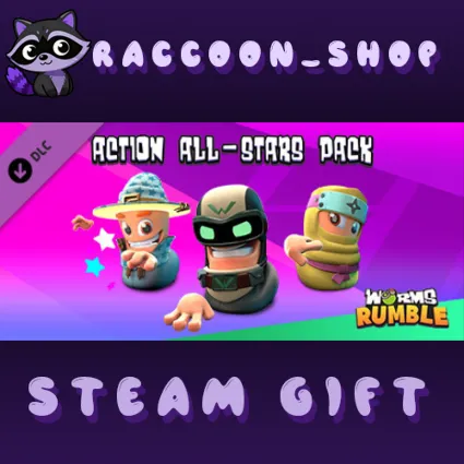 Worms Rumble - Action All-Stars Pack DLC * STEAM RU 🔥