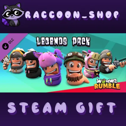 Worms Rumble - Legends Pack DLC * STEAM РОССИЯ 🔥