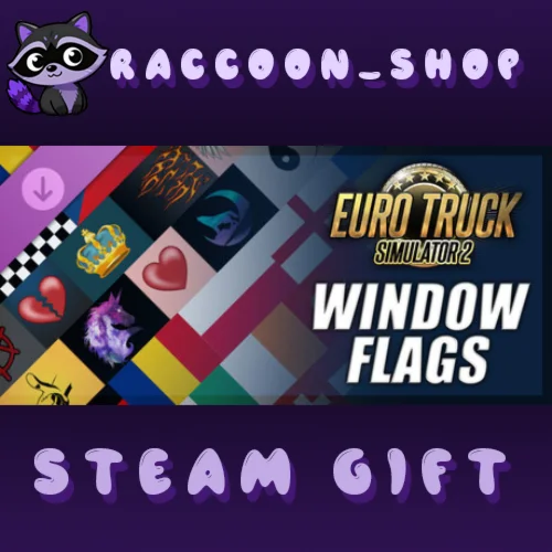 Euro Truck Simulator 2 - Window Flags DLC RU*KZ*UA*CIS