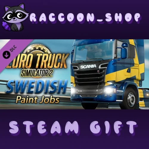 Euro Truck Simulator 2 - Swedish Paint Jobs Pack DLC