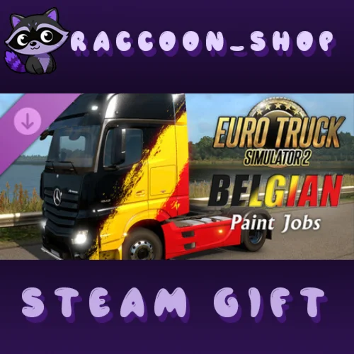 Euro Truck Simulator 2 - Belgian Paint Jobs Pack DLC