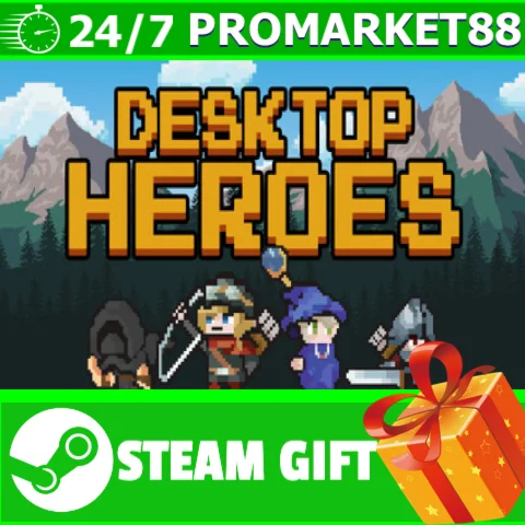 ️ВСЕ СТРАНЫ+РОССИЯ Desktop Heroes STEAM GIFT