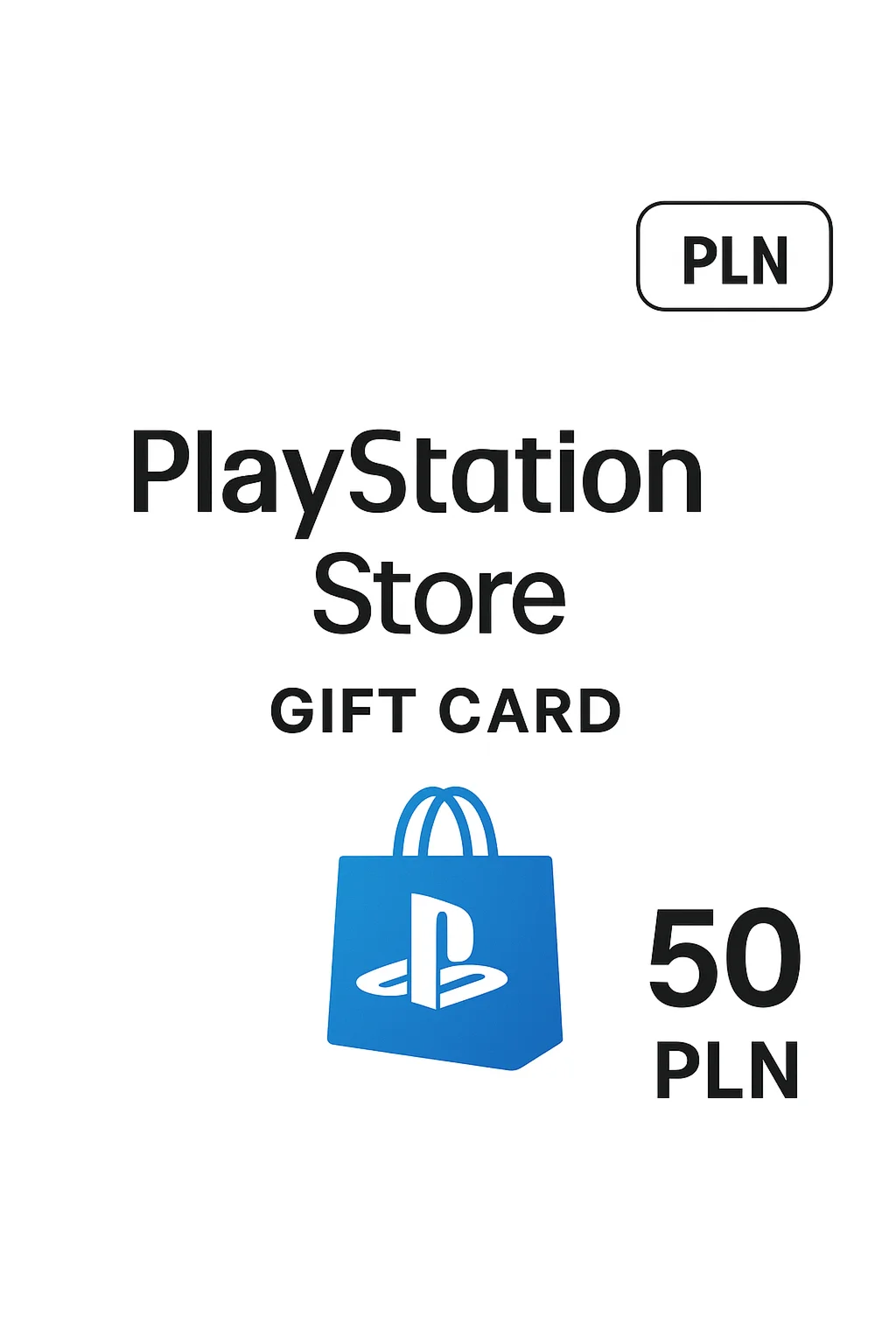 Карта PlayStation (PSN) 50 PLN (Злотых) Польша