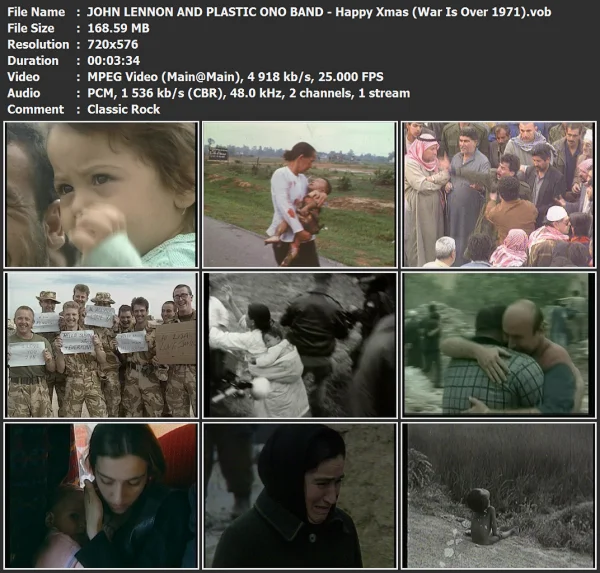 JOHN LENNON AND PLASTIC ONO BAND - Happy Xmas