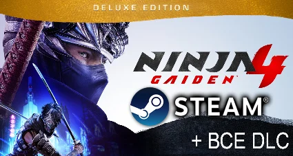 NINJA GAIDEN 4・DELUXE EDITION・ВСЕ DLC・STEAM・PC・НА 90 ДН