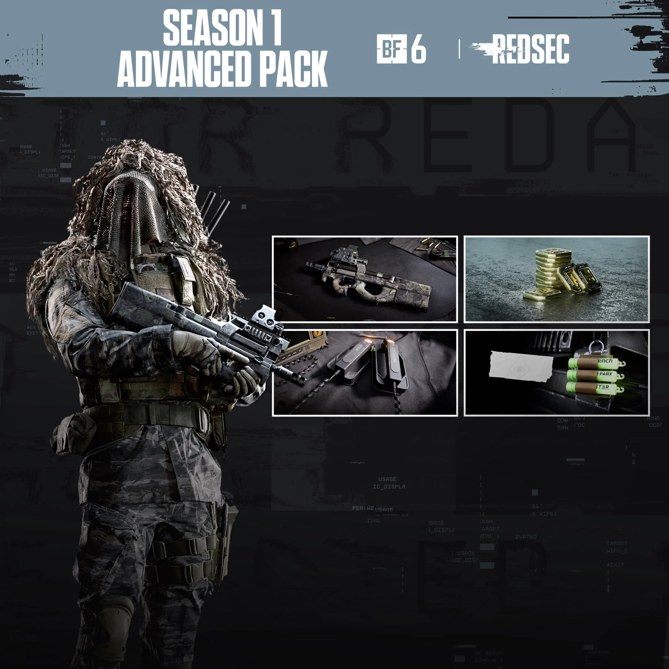 НАБОР ADVANCED СЕЗОНА 1 — BATTLEFIELD™ 6 И REDSEC XBOX