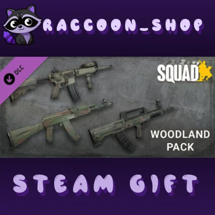 Squad Weapon Skins - Woodland Camo Pack DLC
