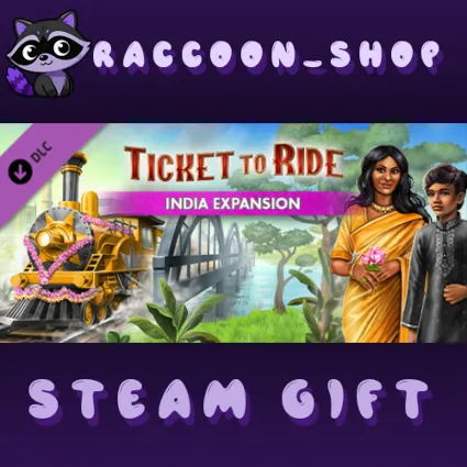 Ticket to Ride - India Expansion DLC * STEAM РОССИЯ 🔥