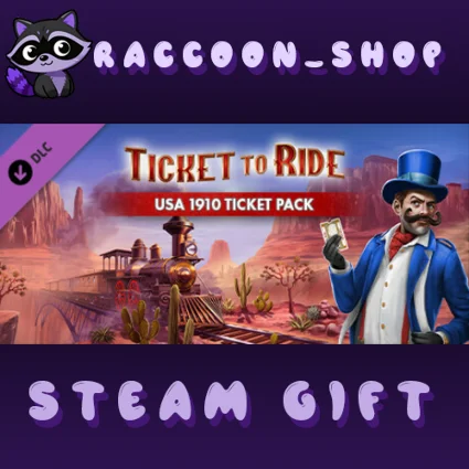 Ticket to Ride - USA 1910 Ticket Pack DLC * STEAM RU 🔥