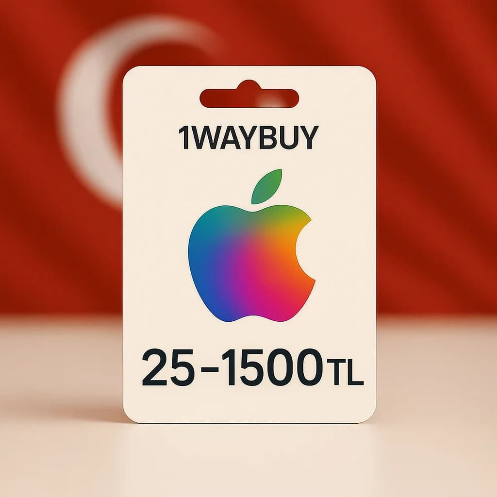 ТУРЦИЯ🍎ITUNES APPSTORE 25-1500 TL Лир Gift подарочная