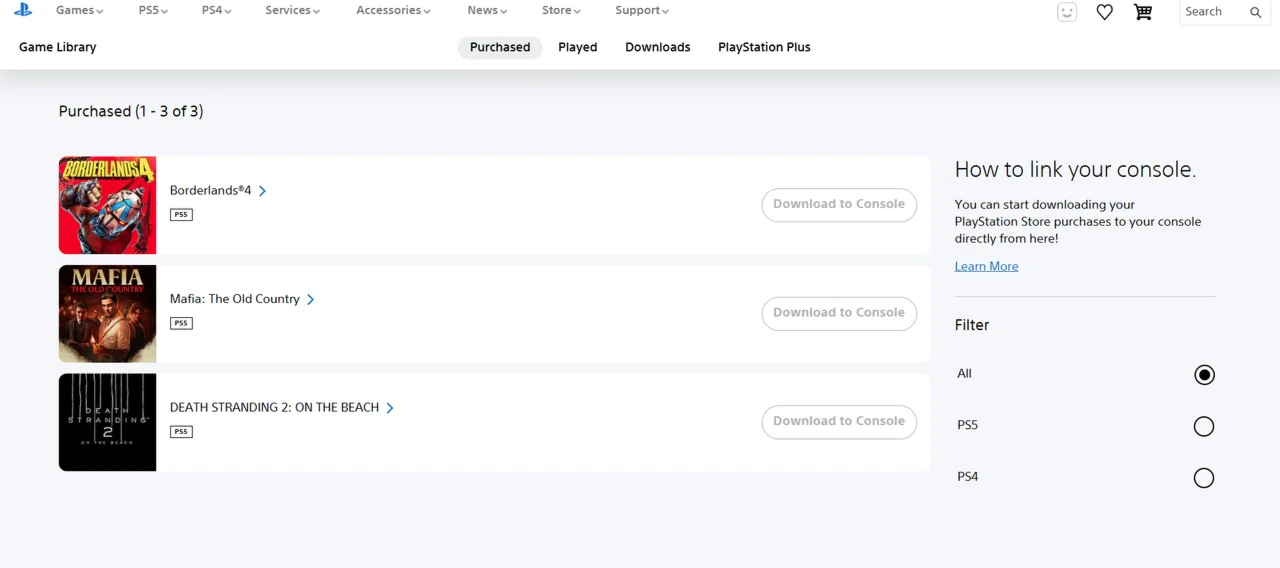 Аккаунт Playstation с полным доступом (все данные можно