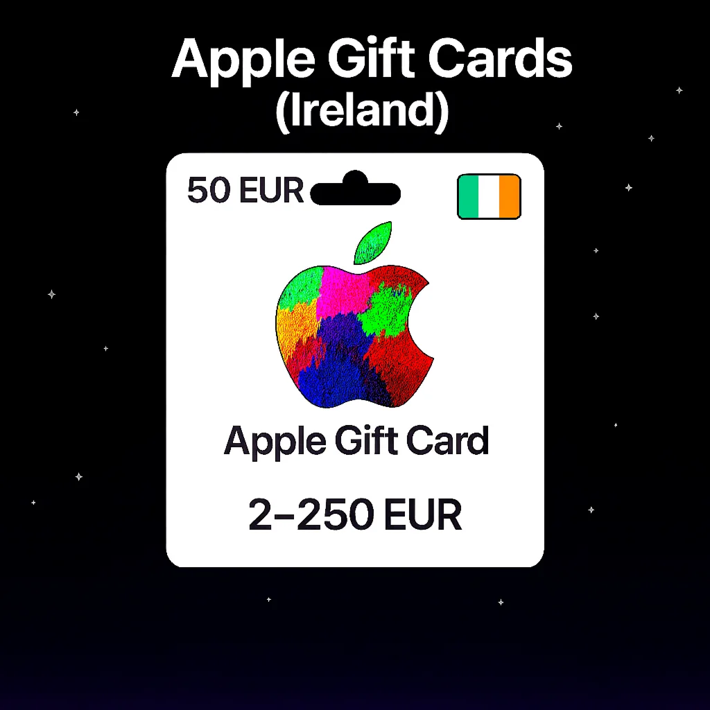 Apple Gift Cards (Ирландия) 2–250 EUR | Коды пополнения