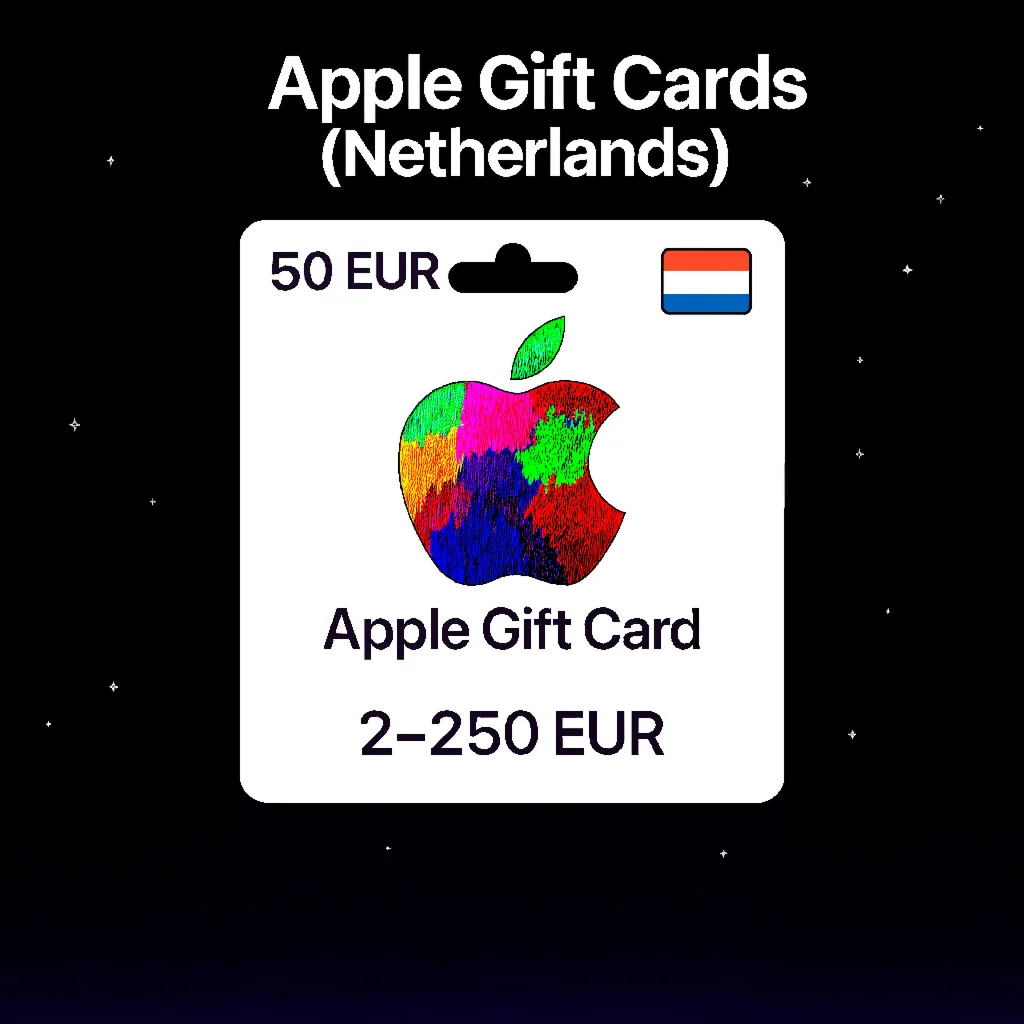 Apple Gift Cards (Нидерланды) 2–250 EUR | Коды
