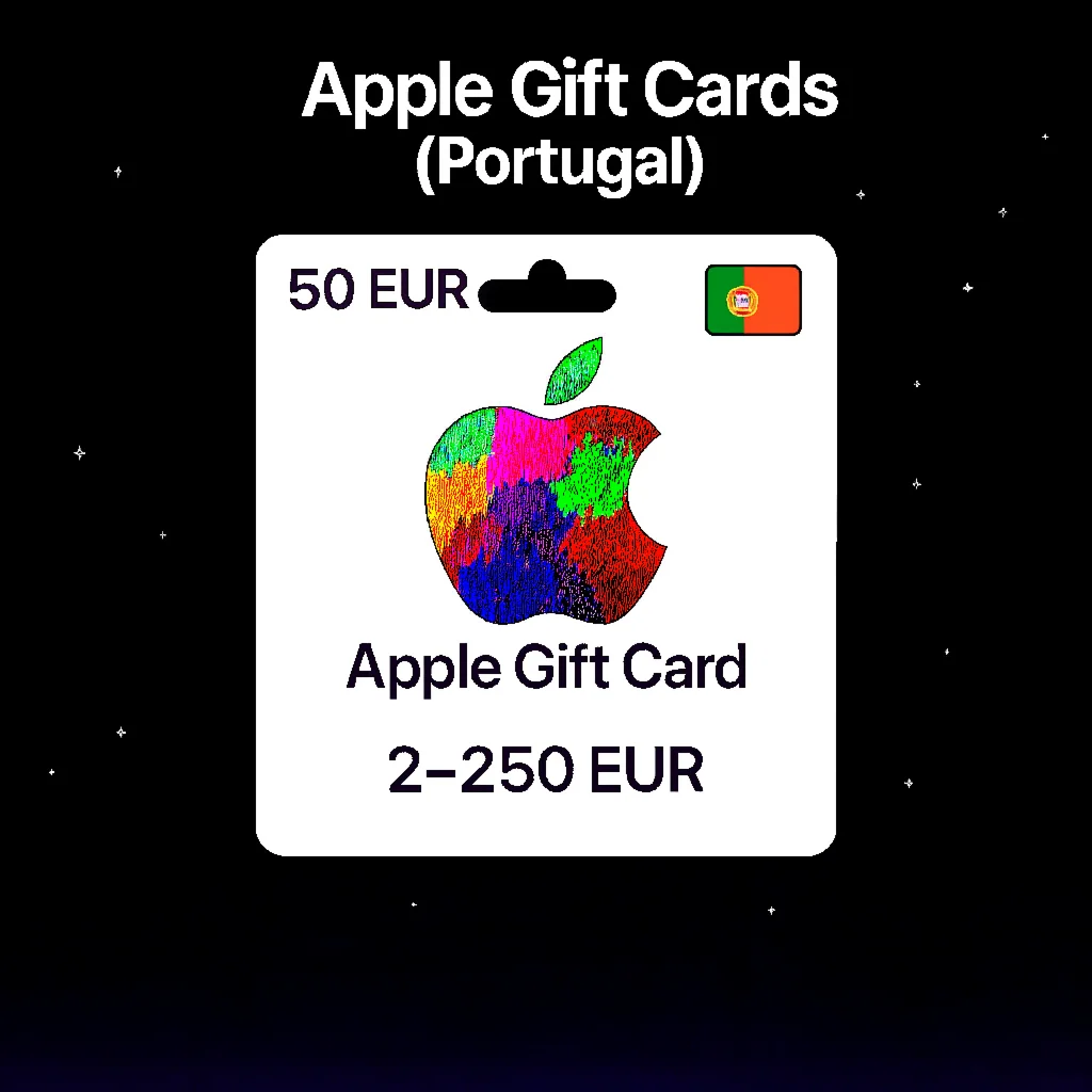 Apple Gift Cards (Португалия) 2–250 EUR | Коды