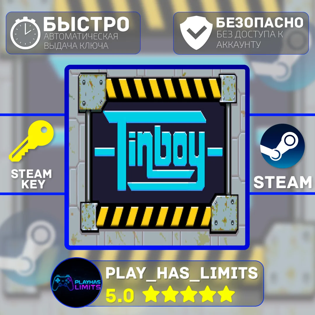 Tinboy КЛЮЧ STEAM Global + РФ