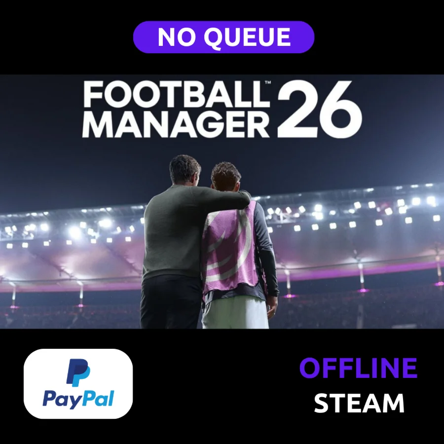Football Manager 26 все DLCNO QUEUEPAYPAL