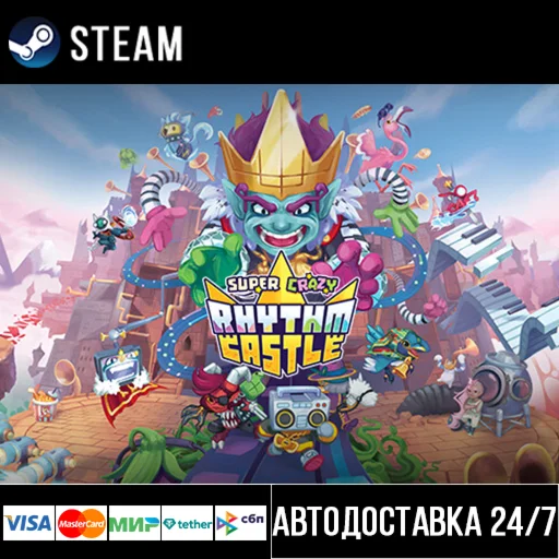 SUPER CRAZY RHYTHM CASTLE СТИМ Steam Gift