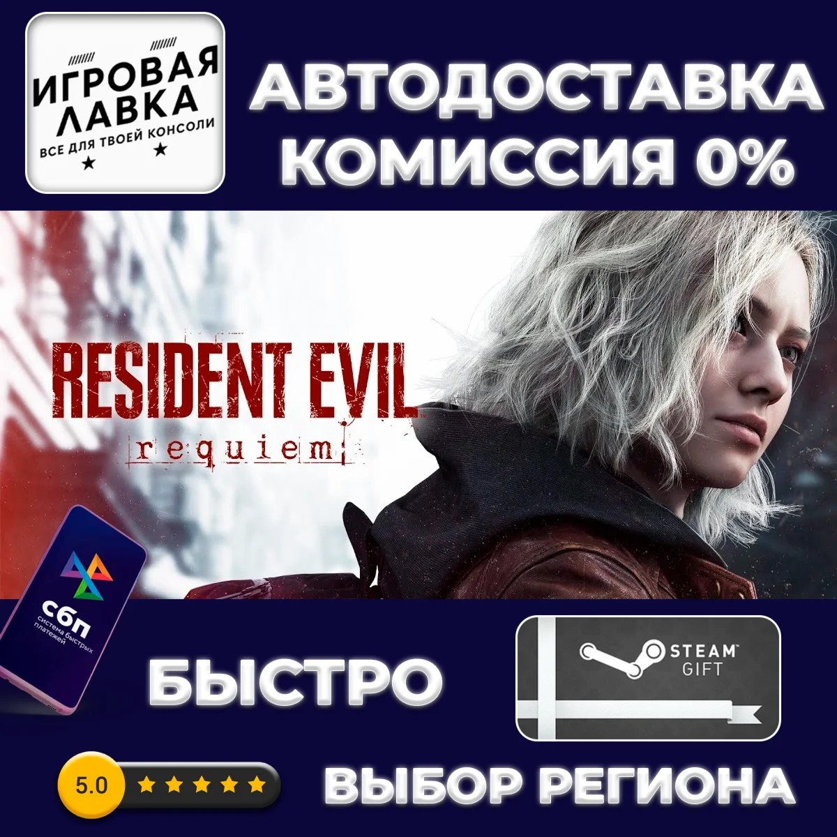 Resident Evil Requiem | Steam Gift | Auto