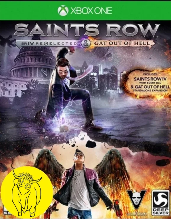 Saints Row IV Re-Elected & Gat out of Hell XBOX Ключ 