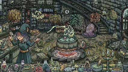 100 Witch Cats АВТОДОСТАВКА STEAM РОССИЯ