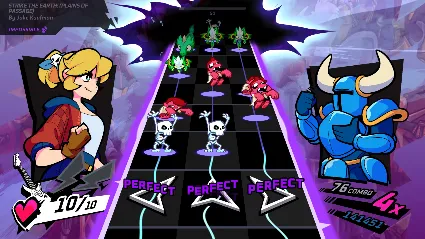 ️Rift of the NecroDancer: Shovel Knight - "Strike the E