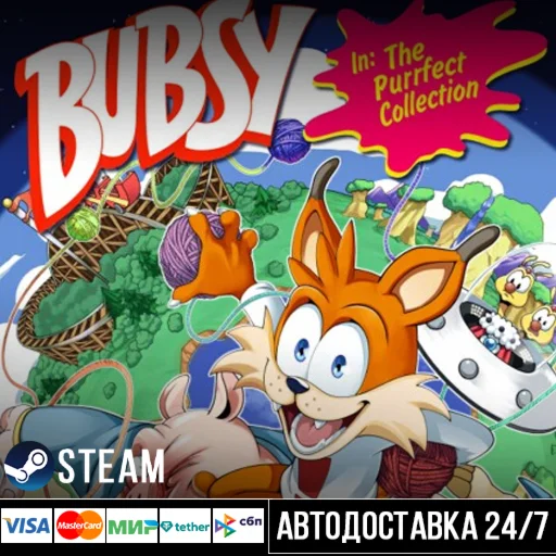 Bubsy in: The Purrfect Collection СТИМ Steam Gift