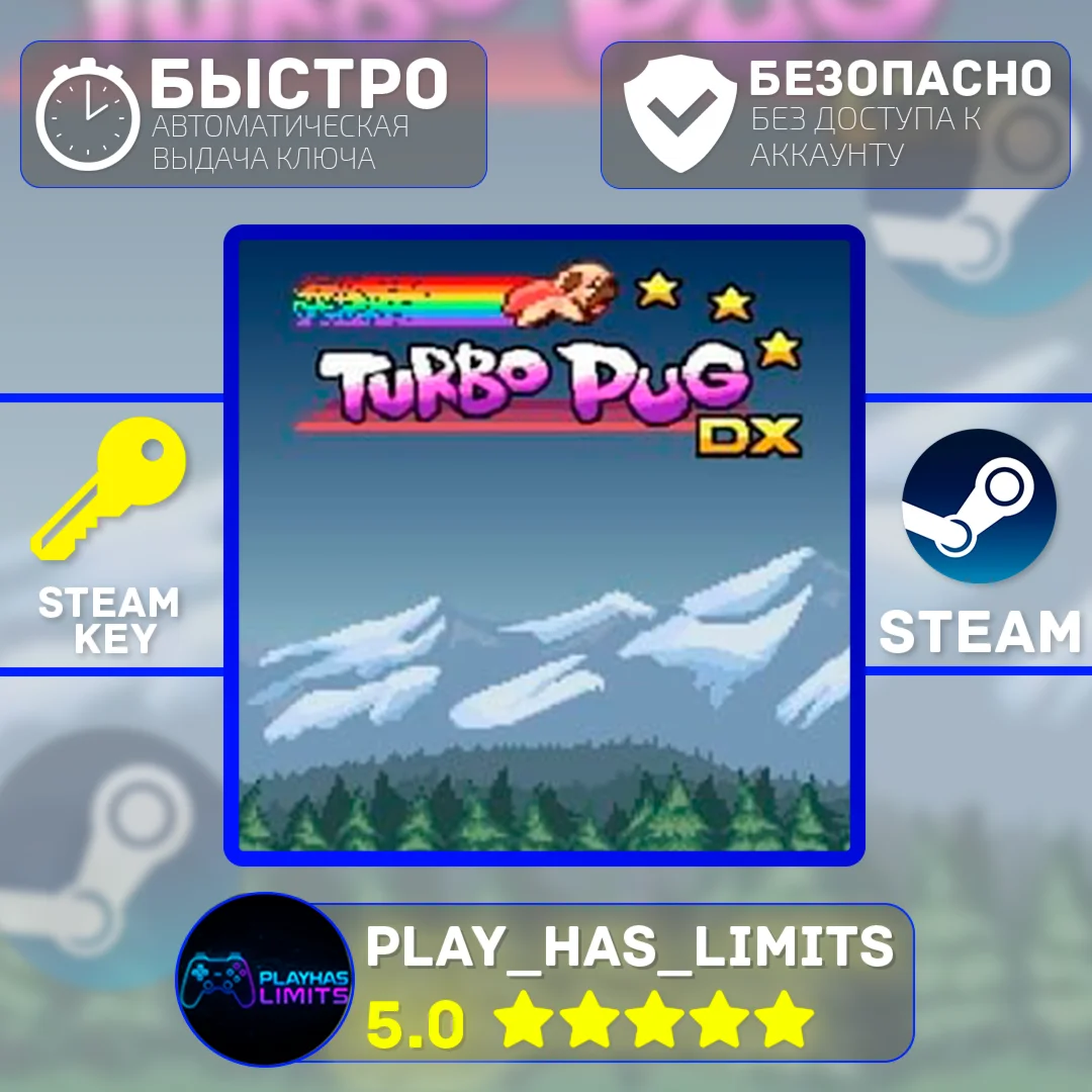 Turbo Pug DX КЛЮЧ STEAM Global + РФ
