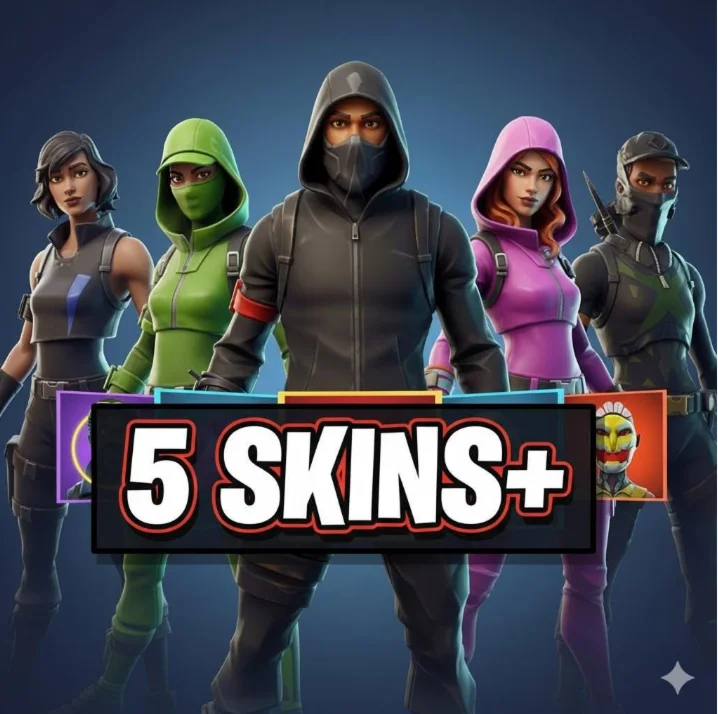 Fortnite 5–10 Скины аккаунта — ПК, PS4, XBOX SWITCH