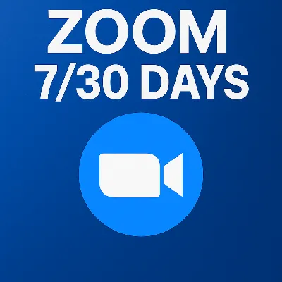 Аккаунт Zoom Workspace 100 на 7/14/30/365 дней