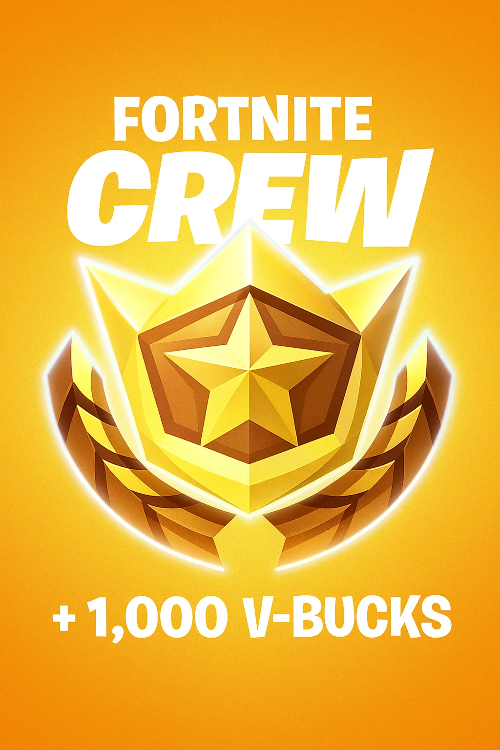 FORTNITE | CREW 1 МЕСЯЦ БОЕВОЙ ПРОПУСК+1000 V-BUCKS