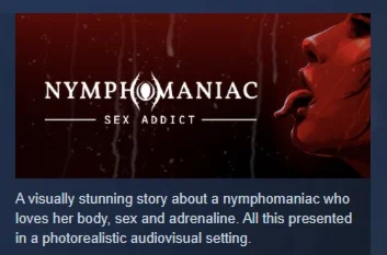 Nymphomaniac - Sex Addict АВТОДОСТАВКА STEAM РОССИЯ