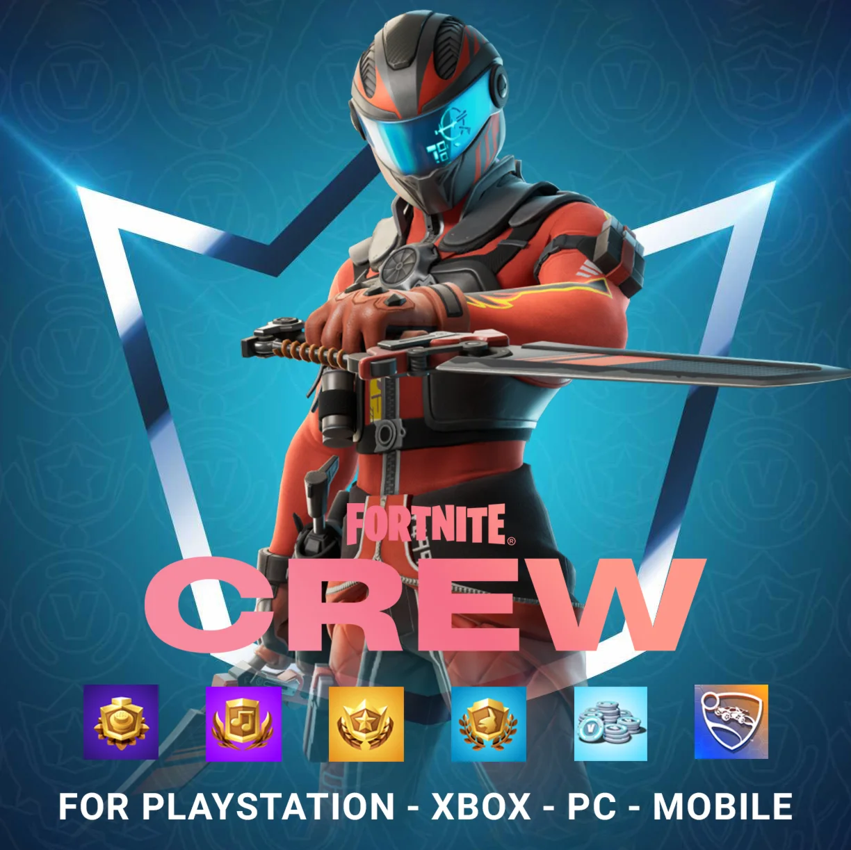 FORTNITE CREW - Fast Delivery - 1 Month - All Platforms
