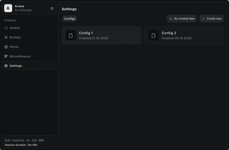 Рабочий чит Arcane для игры Unturned