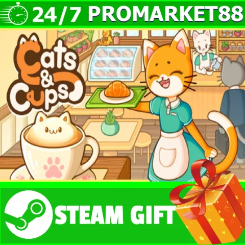 ️ВСЕ СТРАНЫ+РОССИЯ Cats & Cups STEAM GIFT