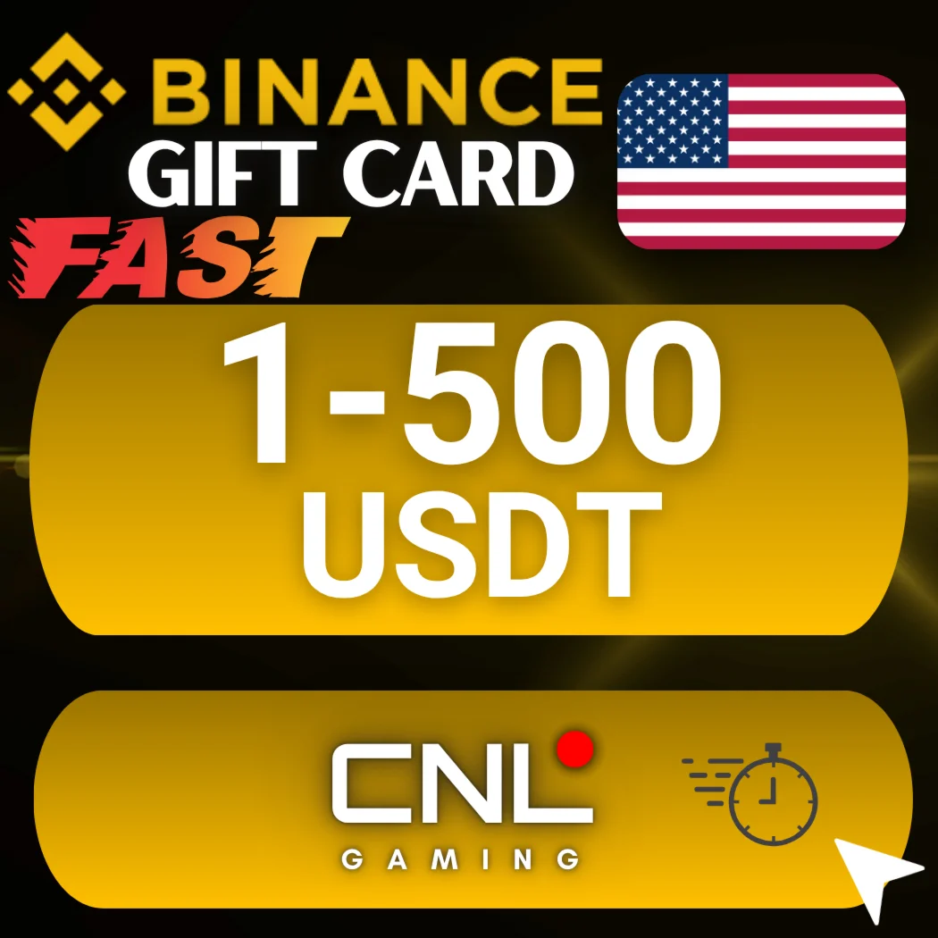 АВТО | Подарочная карта Binance USDT на 1–500 $ | Самая