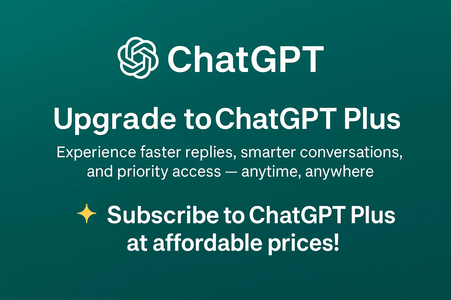 24/7 CHATGPT 5 PLUS | 1 MONTH | RENEWAL & NEW ACCOUNTS