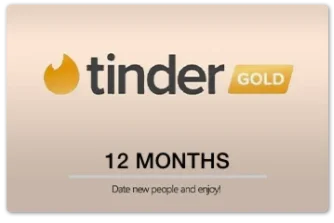 КЛЮЧ ПОДПИСКИ TINDER GOLD НА 12 МЕСЯЦЕВ (ГЛОБАЛЬНАЯ)