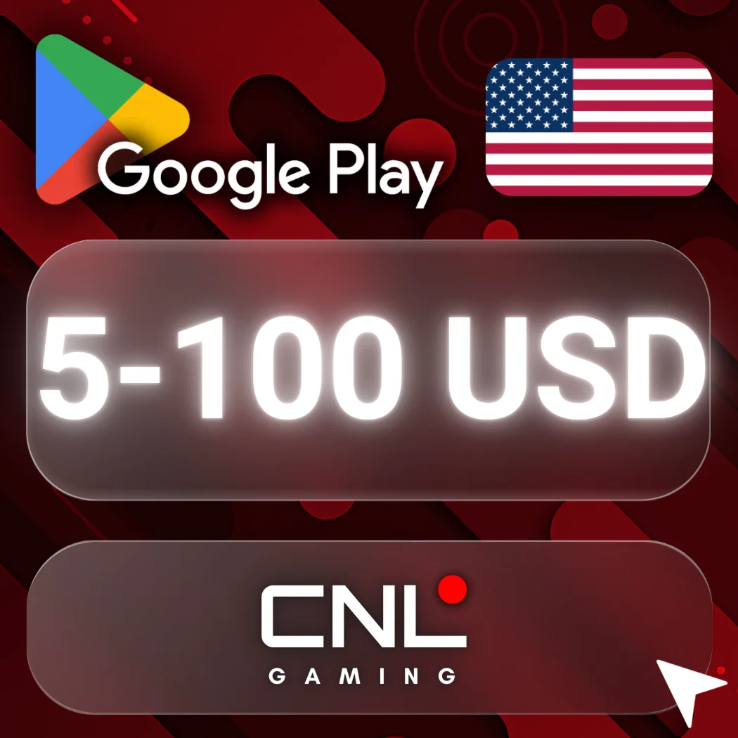 24/7 АВТО | Google Play США 5 - 100 долларов США