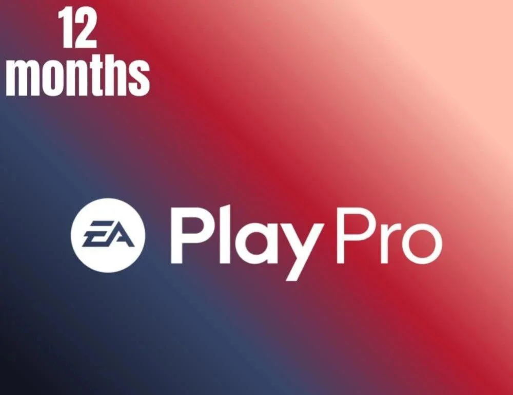 Ea Play Pro 12 Months work on EA APP| PC |Global