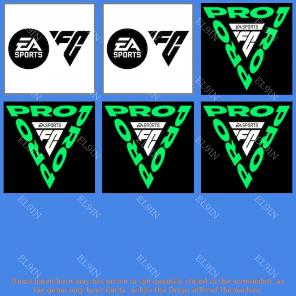 EA Sports FC 26Твич Дропс6 предметов + 