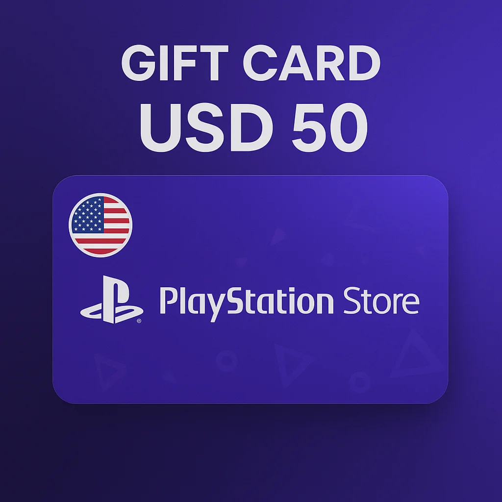 Карта PlayStation (PSN) 50 USD (Долларов) США