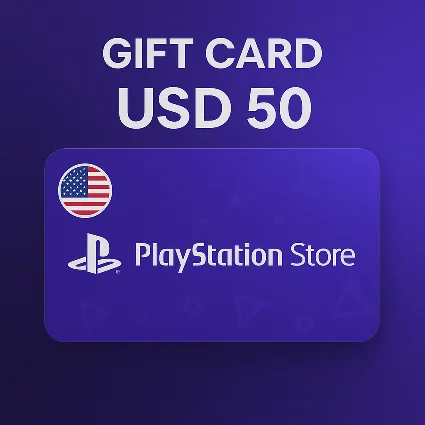Карта PlayStation (PSN) 50 USD (Долларов) США