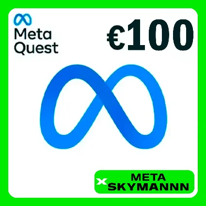 META QUEST 100€ EUR ЕВРОПА КАРТА ПОПОЛНЕНИЯ АВТО 24/7