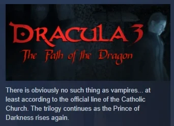 Dracula 3: The Path of the Dragon STEAM РОССИЯ