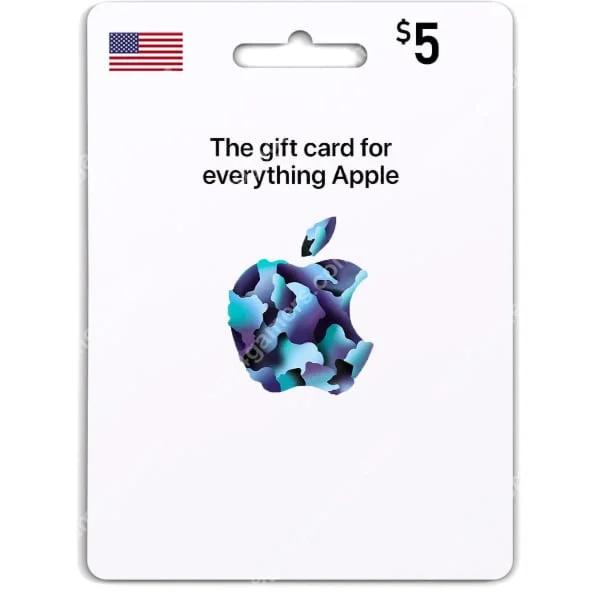 iTunes GIFT CARD 5$ USA Feedback3%