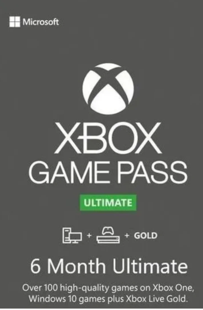 Gamepass Ultimate 6-месячный аккаунт