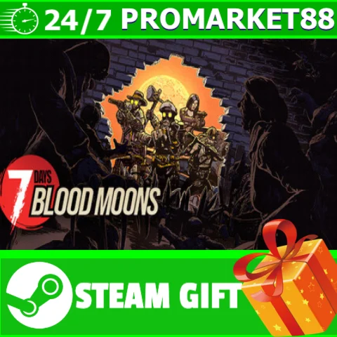️ВСЕ СТРАНЫ+РОССИЯ 7 Days Blood Moons STEAM GIFT