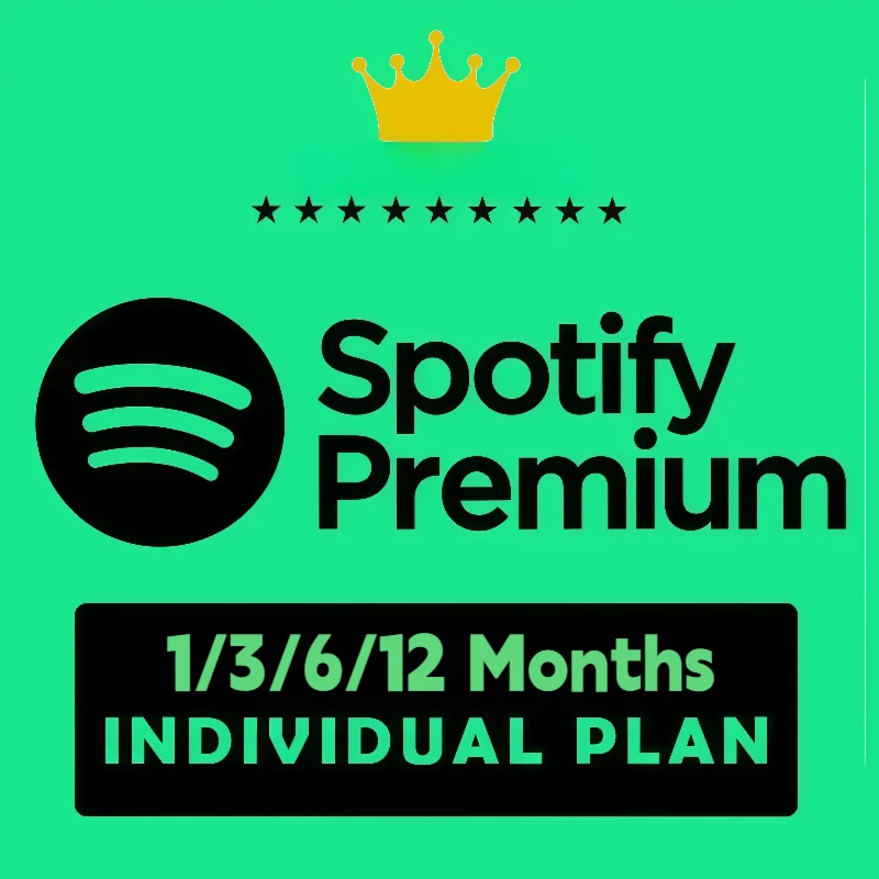 SPOTIFY PREMIUM ИНДИВИДУАЛЬНЫЙ 1/3/6/12/ месяцев